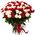 Chic bouquet of roses
