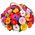 51 gerberas in basket