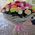 101 multi-colored rose bouquet - view 1