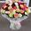 101 multi-colored rose bouquet - view 2