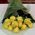 Bouquet of 11 yellow roses - view 5