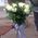 Happy birthday white roses 25 roses- wiev 3