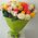 Bright bouquet roses - view 1