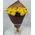 Yellow roses bouquet - wiev 1