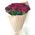 Bouquet of 15 red roses in craft - view 2