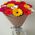 Bouquet of 25 gerberas - view 1