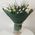 Bouquet of white and blue flowers - view 1