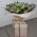 Bouquet of green orchids cimbidium - view 8