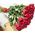 Bouquet of red roses with a birthday - view 3