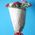 Bouquet with colorful carnations - view 1