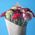 Bouquet with colorful carnations - view 2
