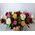 Basket of roses of different colors - view 1