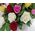 Basket of roses of different colors - view 3