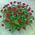 Basket of red roses - view 1