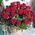 Red roses in a man's basket for an anniversary - view 2
