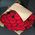 Large bouquet of red roses - view 1