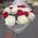 Bouquet of roses yin yang - view 1