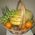 Fruit and wine in the basket - view 6