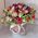 Alstromeria in a hat box - view 1