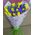 Bouquet of irises and tulips - view 8