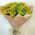 Bouquet of green orchids cimbidium - view 11