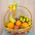 Fruits in a gift basket - view 7