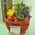 Basket with exotic fruits - view 1