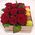 Macaroons and roses in a box - view 4