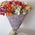 Bouquet of different color alstromeries - view 4