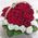 Roses in a basket in the shape of a heart - view 1