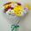 Bouquet of 15 chrysanthemums - view 4