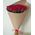Simple bouquet of roses - view 5