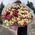 Bouquet from rose spray 6