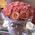 Round box of pink roses 1