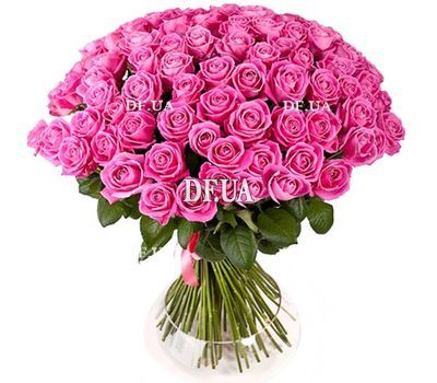101 pink rose bouquet