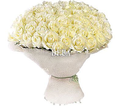 75 white roses
