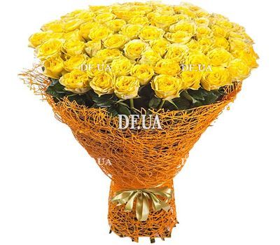 85 yellow roses