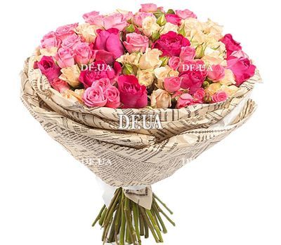 Bouquet of bush roses
