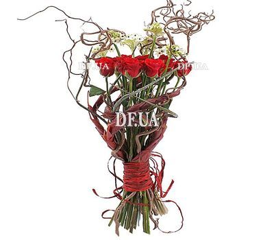 bouquet to a business partner