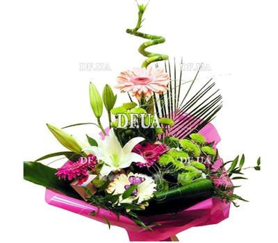 Cascade bouquet of flowers for men