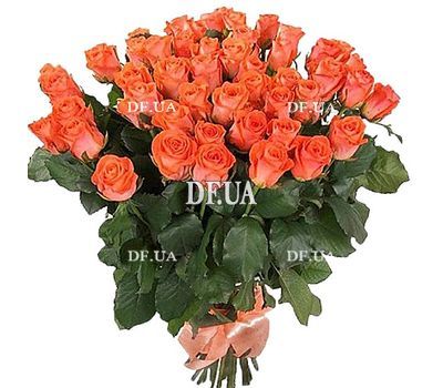 45 orange roses