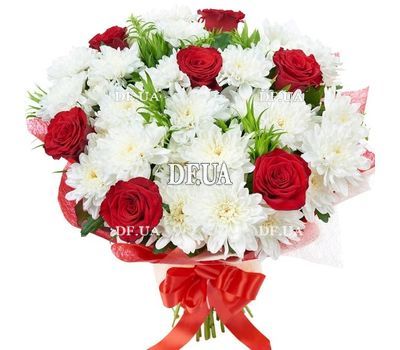 Red white bouquet