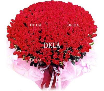 The largest bouquet of roses
