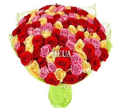 Assorted bouquet of roses
