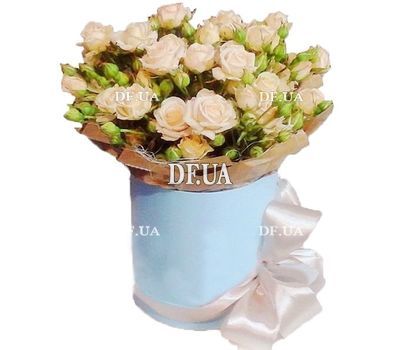 15 bush cream roses in a box