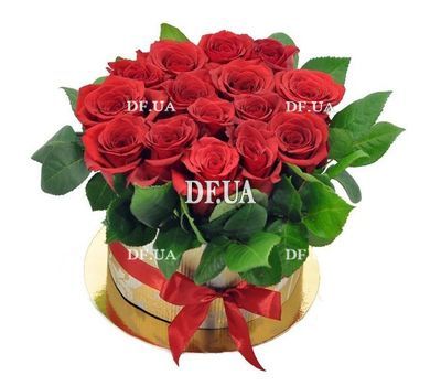 15 roses in a box