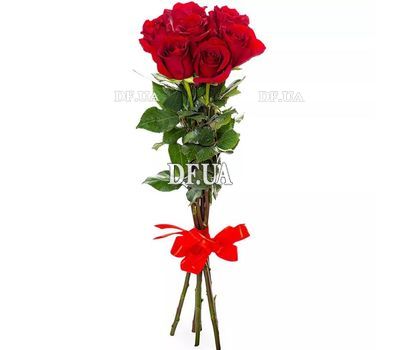 7 red roses