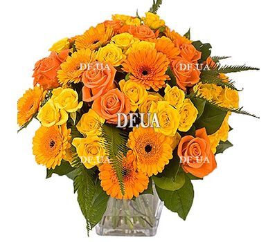 Bouquet to the husband for his birthday