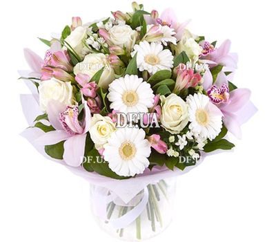 Bouquet for the wedding as a gift to the newlyweds