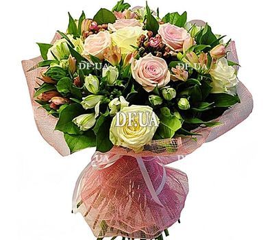 Flowers for the anniversary of the woman